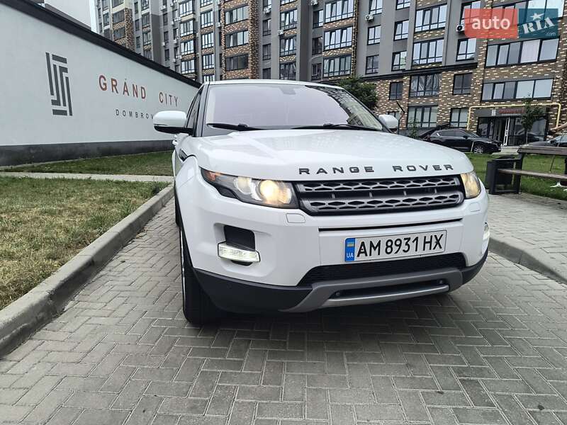 Внедорожник / Кроссовер Land Rover Range Rover Evoque 2011 в Житомире