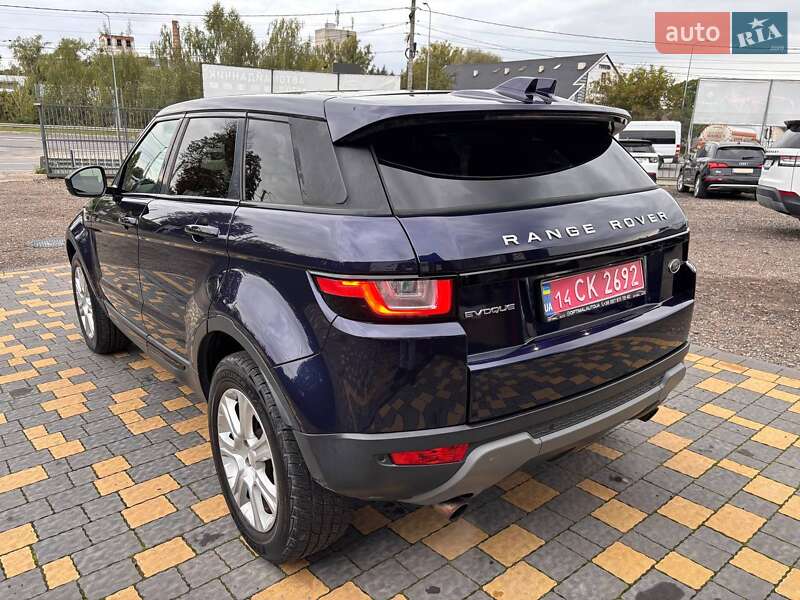 Внедорожник / Кроссовер Land Rover Range Rover Evoque 2016 в Львове