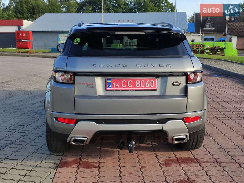 Внедорожник / Кроссовер Land Rover Range Rover Evoque 2012 в Калуше фото 11 Внедорожник / Кроссовер Land Rover Range Rover Evoque 2012 в Калуше