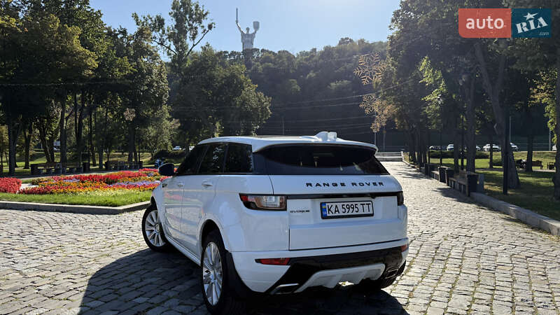 Внедорожник / Кроссовер Land Rover Range Rover Evoque 2016 в Киеве