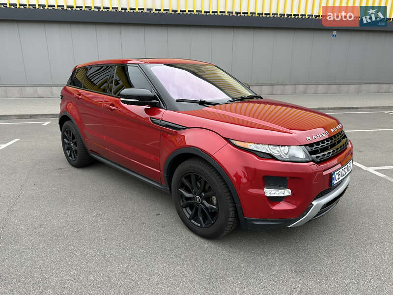 Внедорожник / Кроссовер Land Rover Range Rover Evoque 2012 в Киеве
