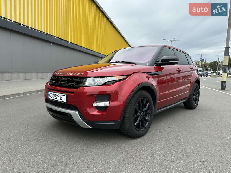 Внедорожник / Кроссовер Land Rover Range Rover Evoque 2012 в Киеве