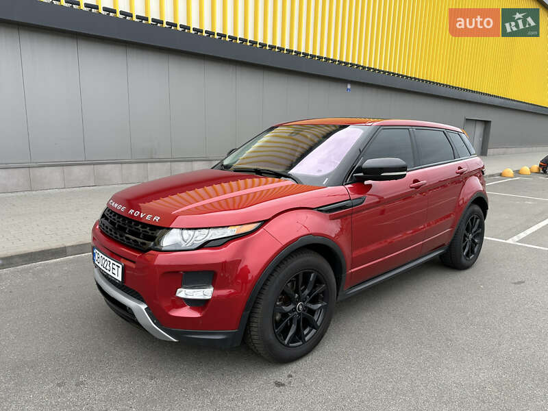 Внедорожник / Кроссовер Land Rover Range Rover Evoque 2012 в Киеве
