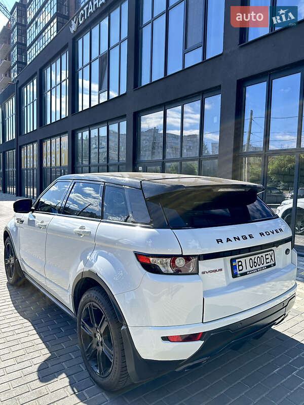 Позашляховик / Кросовер Land Rover Range Rover Evoque 2013 в Полтаві