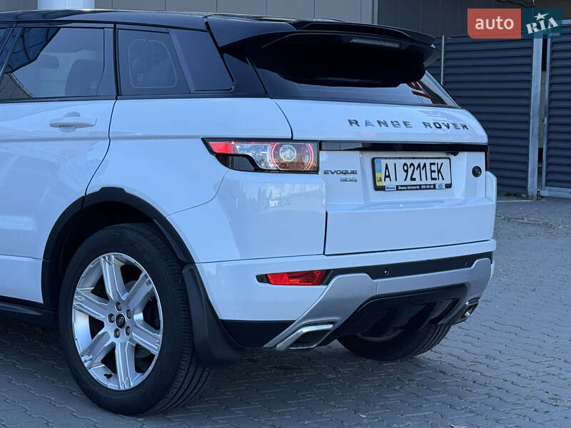 Внедорожник / Кроссовер Land Rover Range Rover Evoque 2013 в Киеве