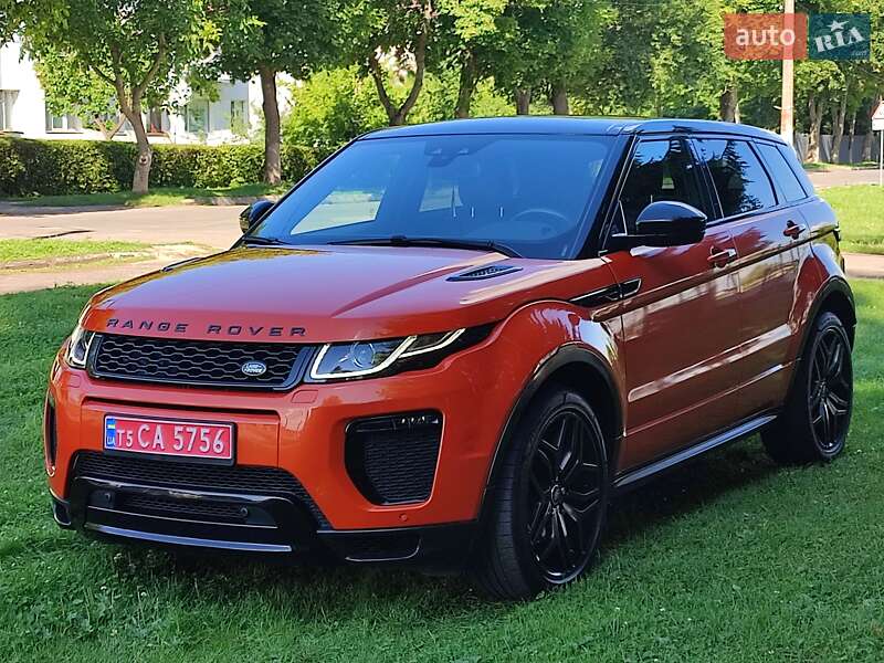 Внедорожник / Кроссовер Land Rover Range Rover Evoque 2017 в Луцке