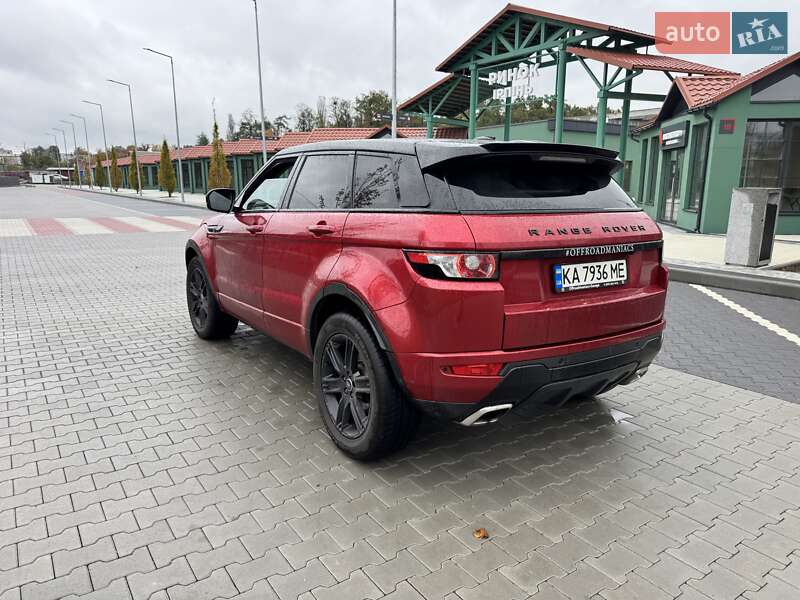 Внедорожник / Кроссовер Land Rover Range Rover Evoque 2013 в Ирпене