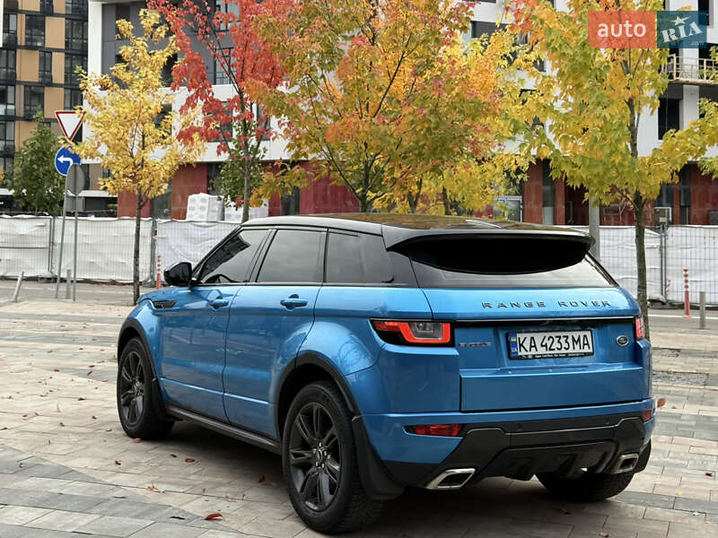 Внедорожник / Кроссовер Land Rover Range Rover Evoque 2017 в Киеве