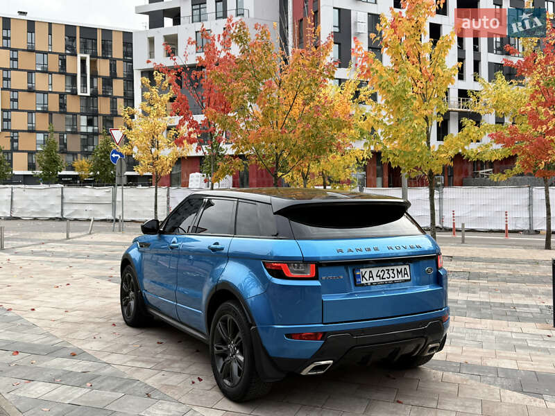 Внедорожник / Кроссовер Land Rover Range Rover Evoque 2017 в Киеве