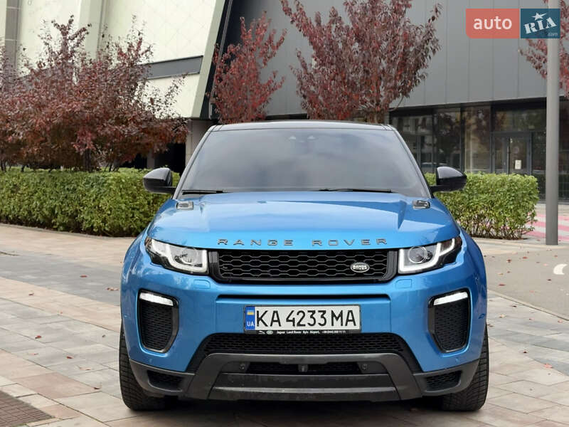 Внедорожник / Кроссовер Land Rover Range Rover Evoque 2017 в Киеве