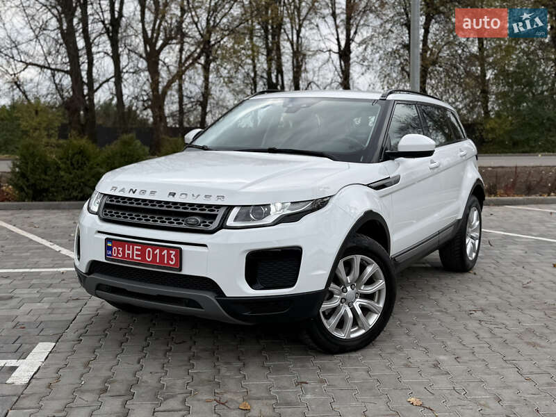 Land Rover Range Rover Evoque 2017 Land Rover Range Rover Evoque 2017