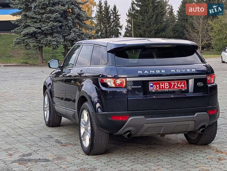Позашляховик / Кросовер Land Rover Range Rover Evoque 2015 в Дубні фото 5 Позашляховик / Кросовер Land Rover Range Rover Evoque 2015 в Дубні