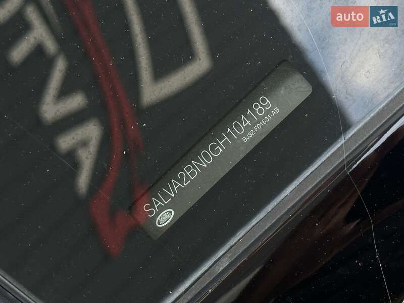 Позашляховик / Кросовер Land Rover Range Rover Evoque 2016 в Мукачевому фото 51 Позашляховик / Кросовер Land Rover Range Rover Evoque 2016 в Мукачевому