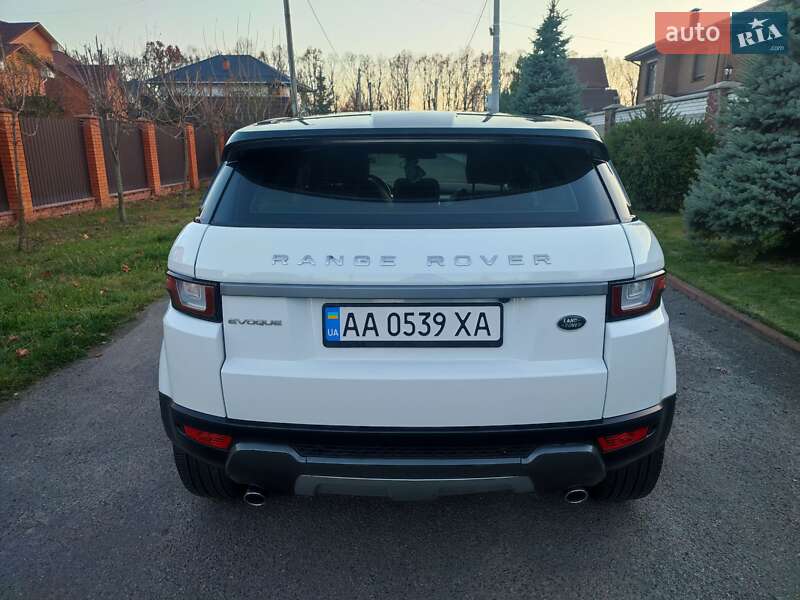 Внедорожник / Кроссовер Land Rover Range Rover Evoque 2016 в Киеве фото 11 Внедорожник / Кроссовер Land Rover Range Rover Evoque 2016 в Киеве