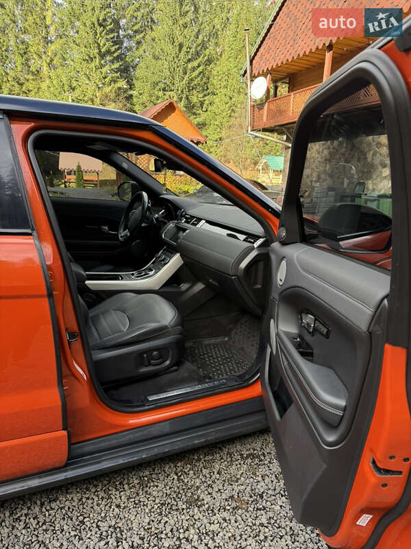 Внедорожник / Кроссовер Land Rover Range Rover Evoque 2016 в Межгорье фото 7 Внедорожник / Кроссовер Land Rover Range Rover Evoque 2016 в Межгорье