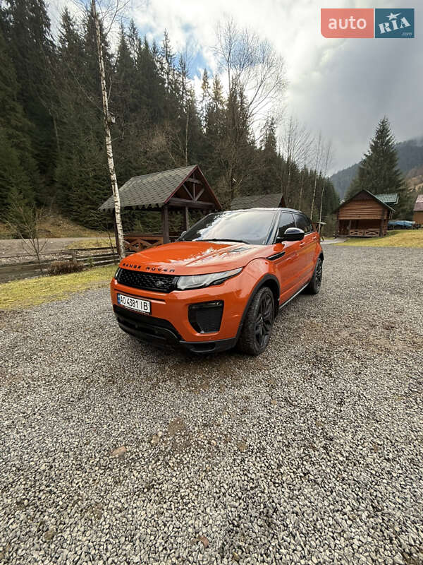 Внедорожник / Кроссовер Land Rover Range Rover Evoque 2016 в Межгорье фото 21 Внедорожник / Кроссовер Land Rover Range Rover Evoque 2016 в Межгорье