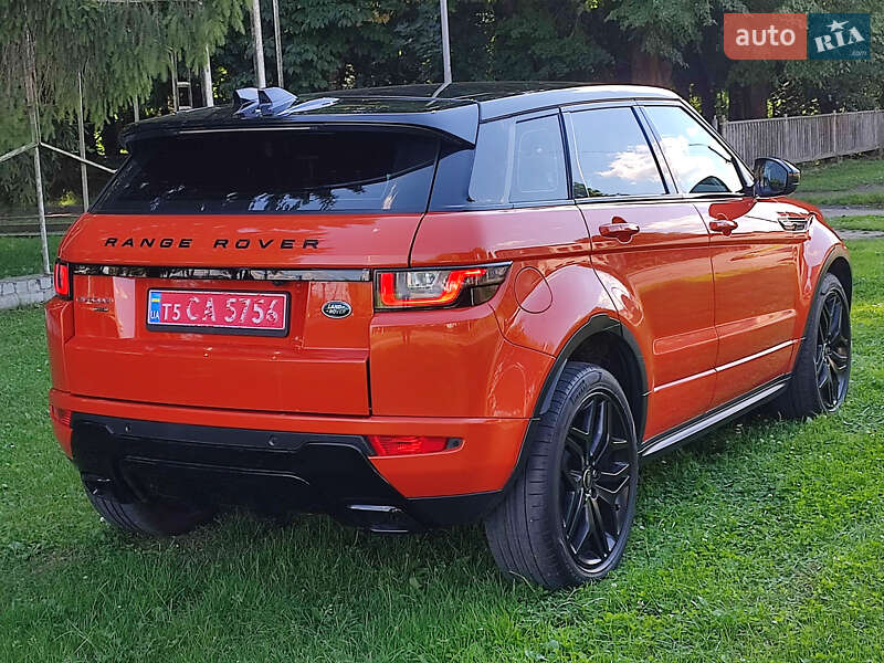 Позашляховик / Кросовер Land Rover Range Rover Evoque 2017 в Млиніві