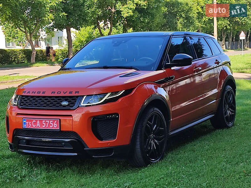 Позашляховик / Кросовер Land Rover Range Rover Evoque 2017 в Млиніві