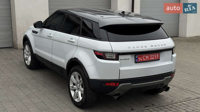 Позашляховик / Кросовер Land Rover Range Rover Evoque 2016 в Львові фото 6 Позашляховик / Кросовер Land Rover Range Rover Evoque 2016 в Львові