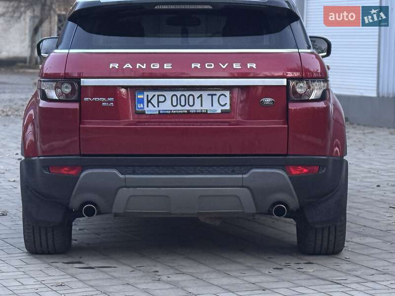 Позашляховик / Кросовер Land Rover Range Rover Evoque 2012 в Кривому Розі