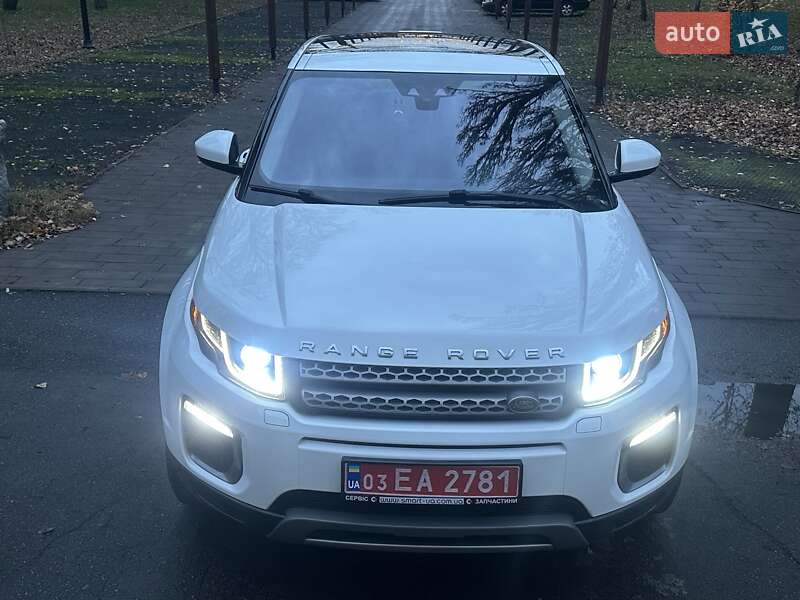 Внедорожник / Кроссовер Land Rover Range Rover Evoque 2016 в Киеве