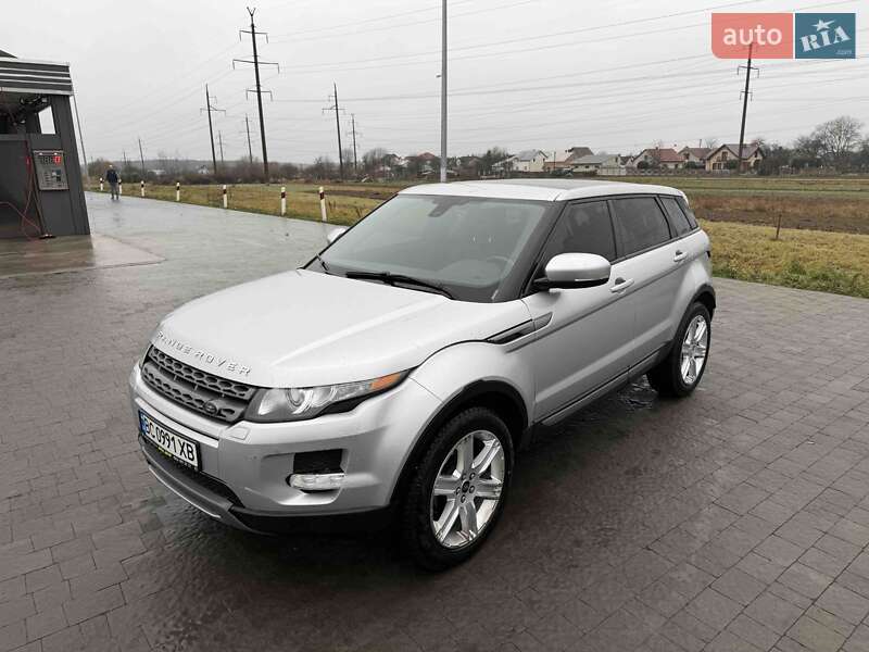 Позашляховик / Кросовер Land Rover Range Rover Evoque 2013 в Львові