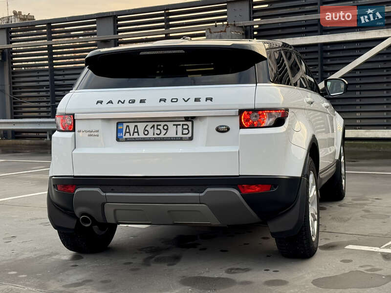 Внедорожник / Кроссовер Land Rover Range Rover Evoque 2012 в Киеве
