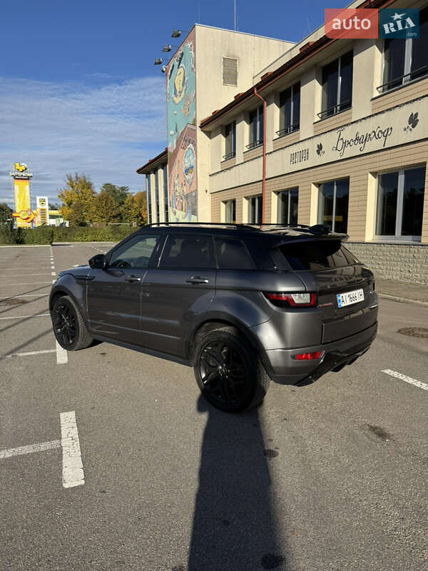 Позашляховик / Кросовер Land Rover Range Rover Evoque 2016 в Броварах