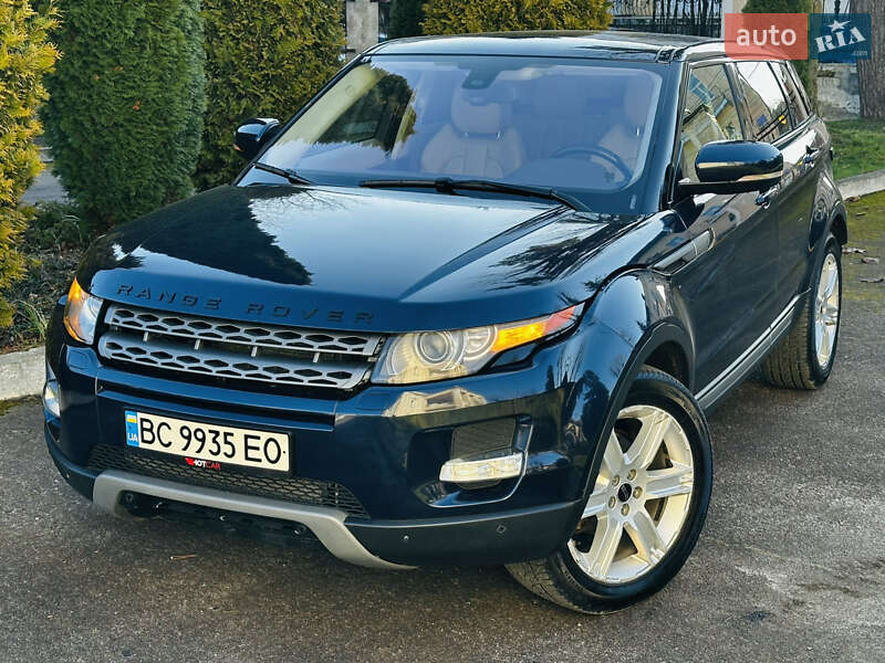 Позашляховик / Кросовер Land Rover Range Rover Evoque 2012 в Трускавці
