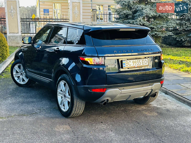 Позашляховик / Кросовер Land Rover Range Rover Evoque 2012 в Трускавці