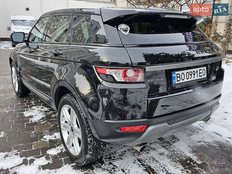 Позашляховик / Кросовер Land Rover Range Rover Evoque 2012 в Тернополі