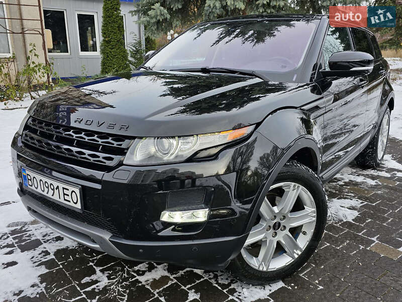 Позашляховик / Кросовер Land Rover Range Rover Evoque 2012 в Тернополі