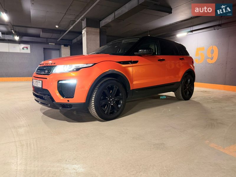 Внедорожник / Кроссовер Land Rover Range Rover Evoque 2016 в Львове