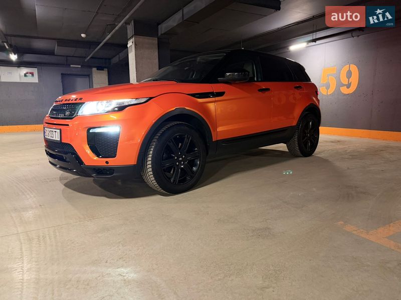 Внедорожник / Кроссовер Land Rover Range Rover Evoque 2016 в Львове