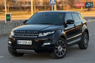Внедорожник / Кроссовер Land Rover Range Rover Evoque 2012 в Запорожье