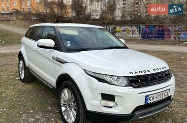Внедорожник / Кроссовер Land Rover Range Rover Evoque 2013 в Киеве