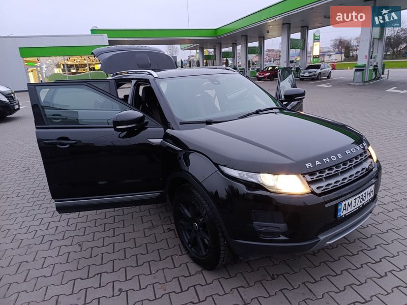 Внедорожник / Кроссовер Land Rover Range Rover Evoque 2013 в Житомире
