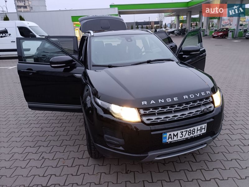 Внедорожник / Кроссовер Land Rover Range Rover Evoque 2013 в Житомире