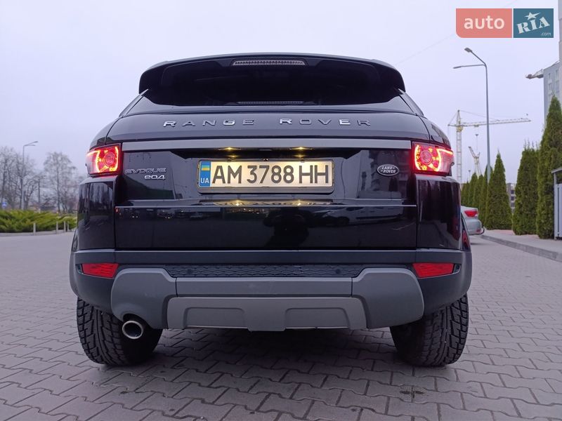 Внедорожник / Кроссовер Land Rover Range Rover Evoque 2013 в Житомире