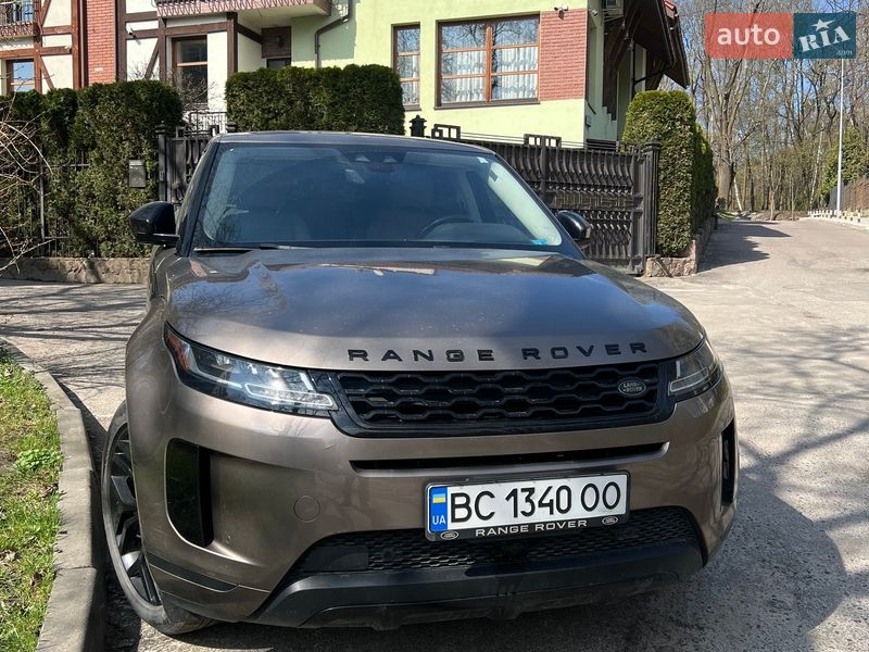 Land Rover Range Rover Evoque 2019 Land Rover Range Rover Evoque 2019