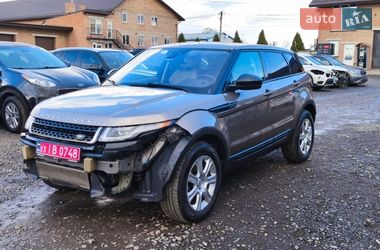 Позашляховик / Кросовер Land Rover Range Rover Evoque 2016 в Луцьку