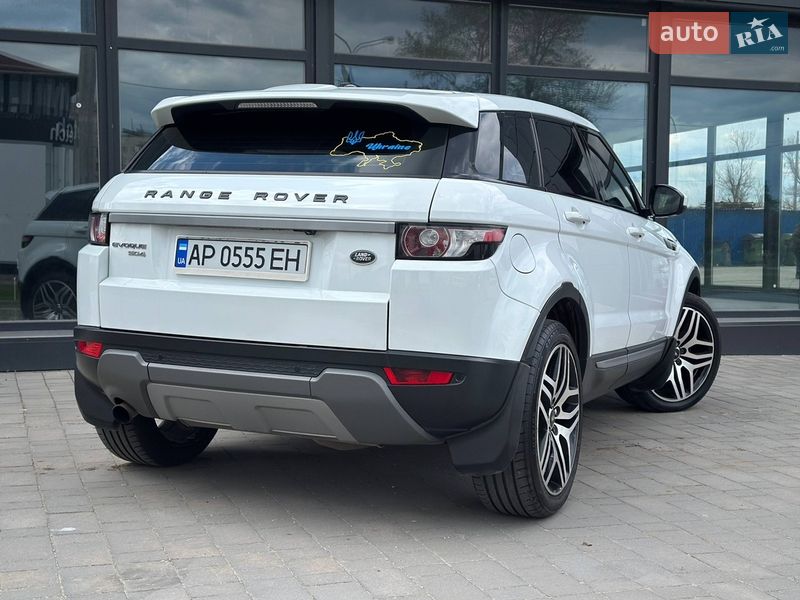 Внедорожник / Кроссовер Land Rover Range Rover Evoque 2014 в Запорожье фото 8 Внедорожник / Кроссовер Land Rover Range Rover Evoque 2014 в Запорожье