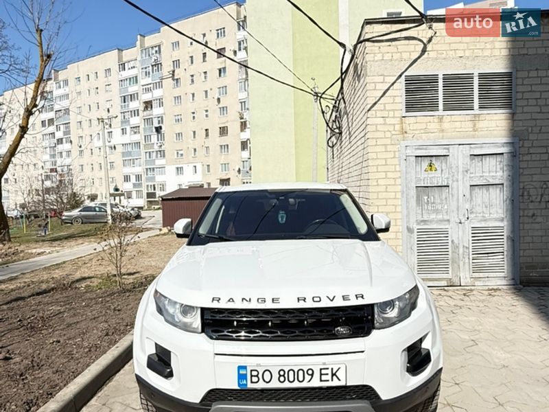 Land Rover Range Rover Evoque 2013