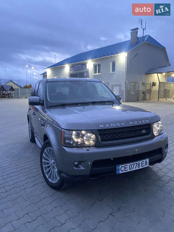 Внедорожник / Кроссовер Land Rover Range Rover Sport 2010 в Черновцах