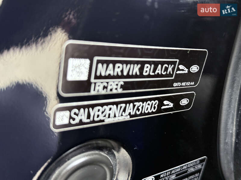 Позашляховик / Кросовер Land Rover Range Rover Velar 2018 в Одесі фото 74 Позашляховик / Кросовер Land Rover Range Rover Velar 2018 в Одесі