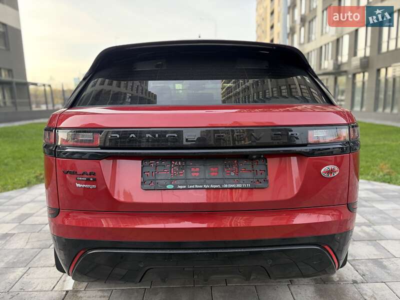 Позашляховик / Кросовер Land Rover Range Rover Velar 2019 в Києві