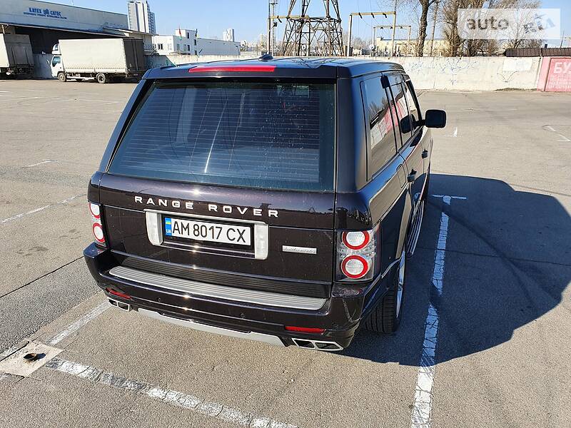 Внедорожник / Кроссовер Land Rover Range Rover 2010 в Киеве