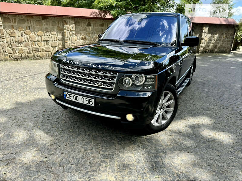 Внедорожник / Кроссовер Land Rover Range Rover 2010 в Черновцах