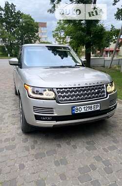 Внедорожник / Кроссовер Land Rover Range Rover 2016 в Залещиках