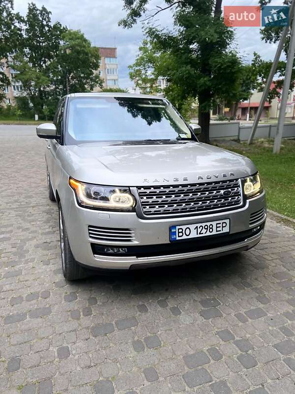 Внедорожник / Кроссовер Land Rover Range Rover 2016 в Залещиках